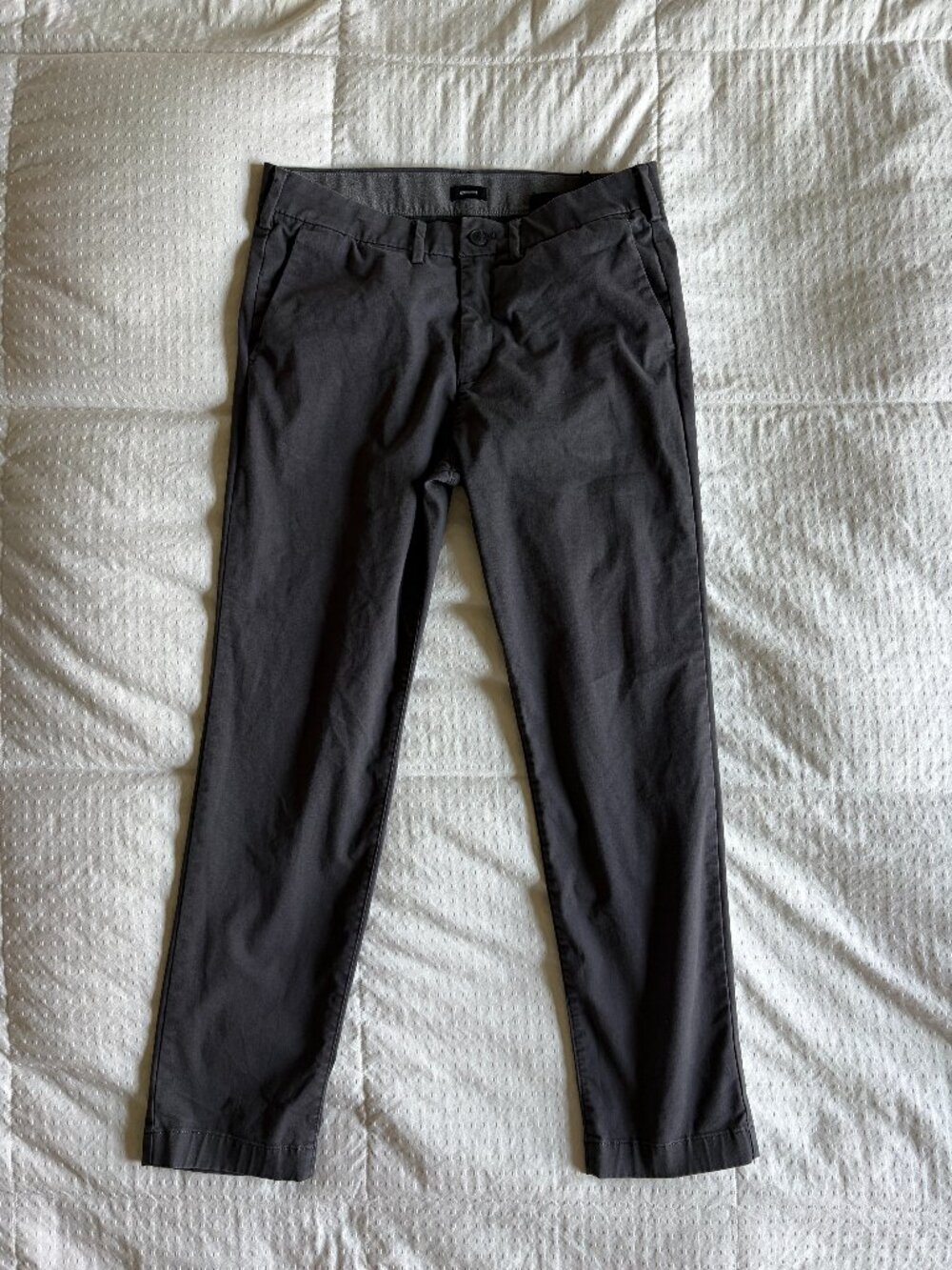 Express Men's Skinny Charcoal Gray Dress Pants 32x30